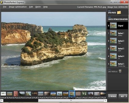 Пытаюсь подкорректировать фотки с помощью PhotoPerfect Express