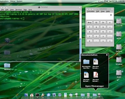 Mac4Lin: как Linux превратить в Mac