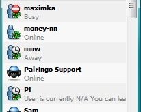 Palringo -- IM для Windows, Windows Mobile и Symbian