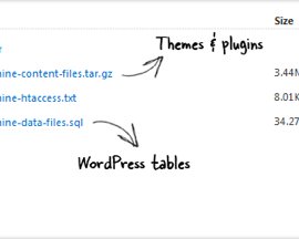 Бекап WordPress блог в Dropbox