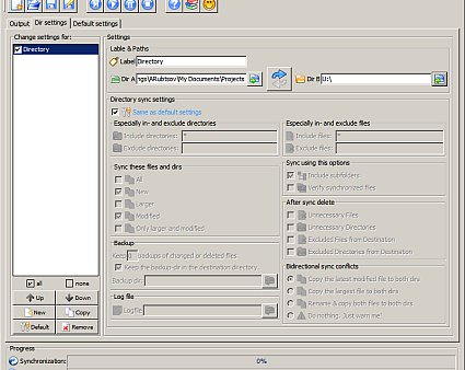 ВirSync Pro еще один бесплатный инструмент резервирования и синхронизации