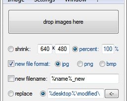 Easy Image Modifier -- быстрое изменение размера изображений