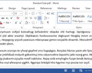 Как сконвертировать текст из pdf-файла в редактируемый документ Word 2013?