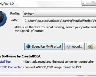 SpeedyFox -- оптимизация Firefox