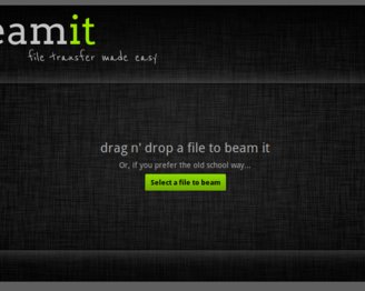 justBeamit: обмен файлами без ограничений